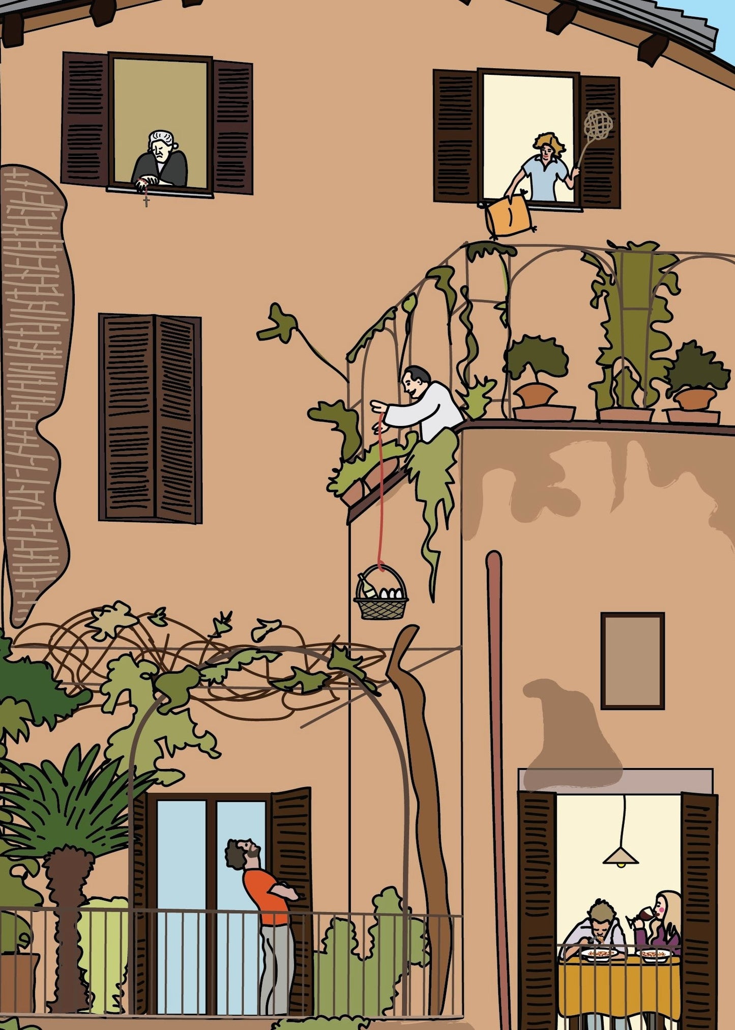POSTER N.12 "Vita da condominio"