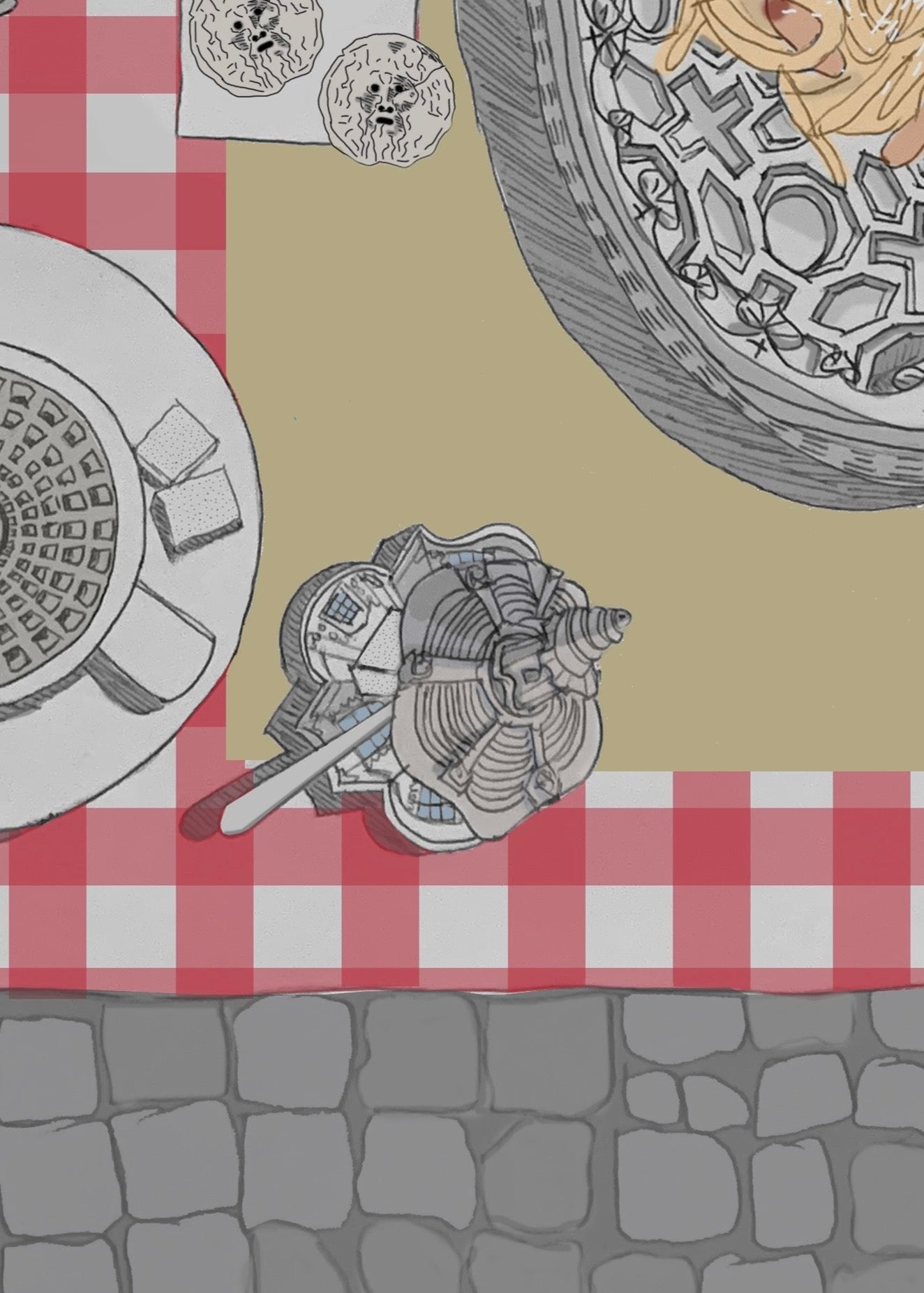 POSTER N.1 "L'arte di mangiare a tavola"