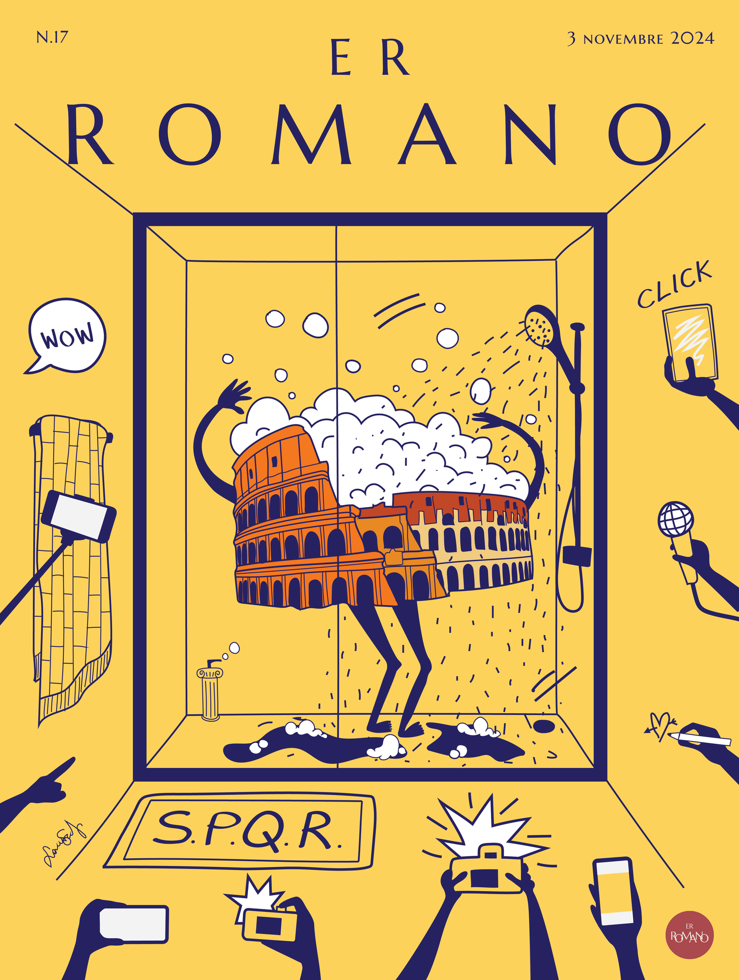 POSTER N. 17 "Vita comune di un Monumento"