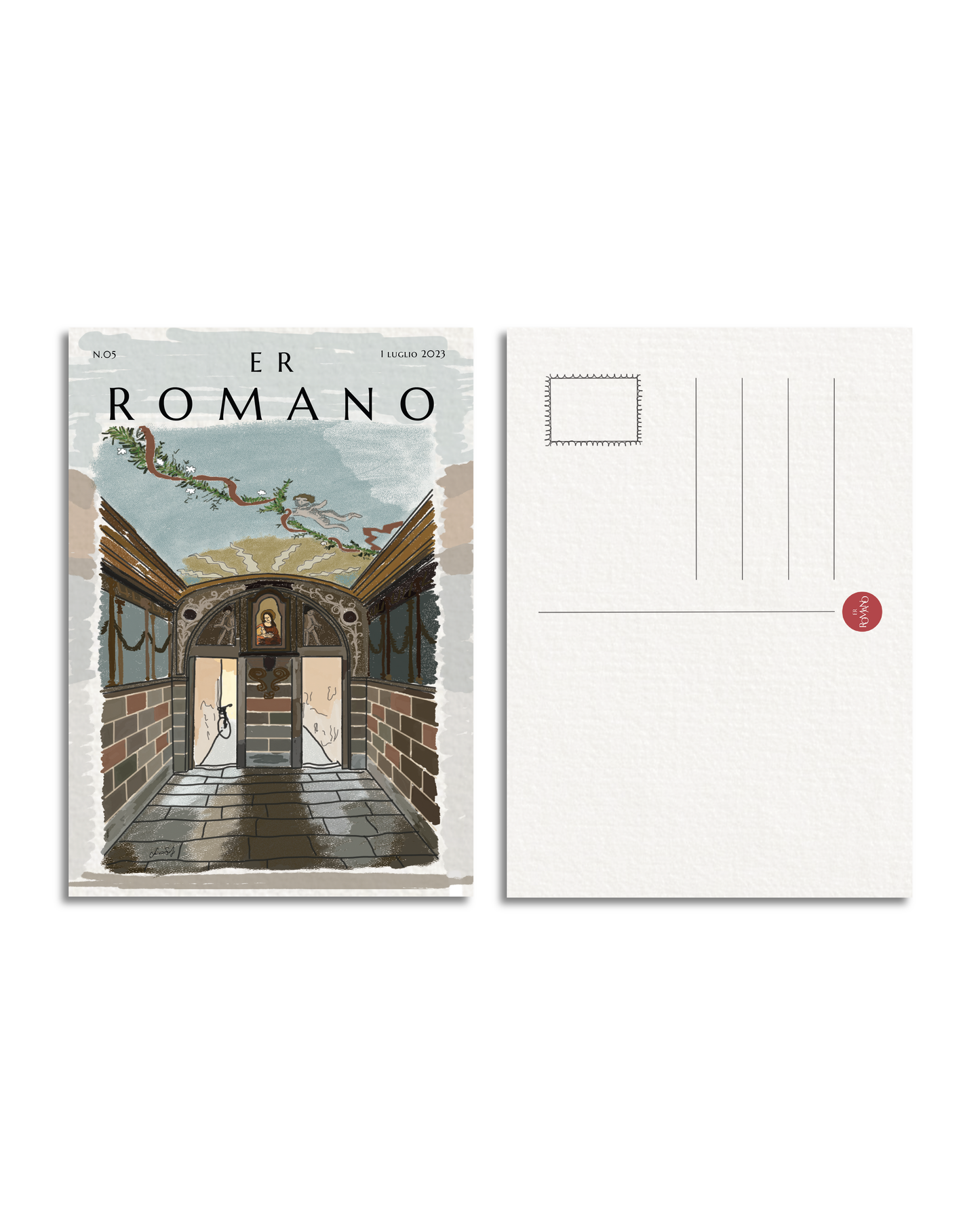 14 Cartoline Er Romano