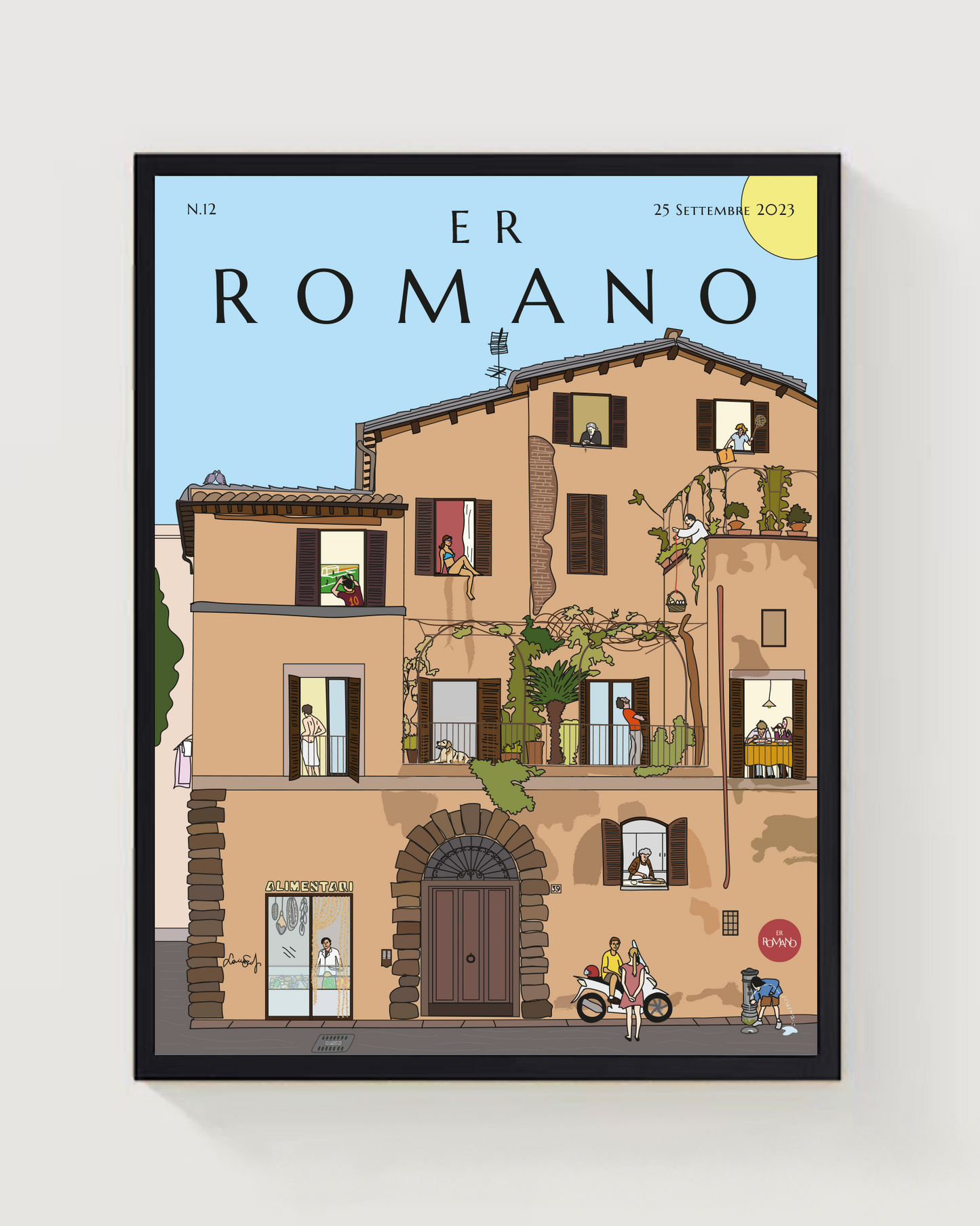 POSTER N.12 "Vita da condominio"