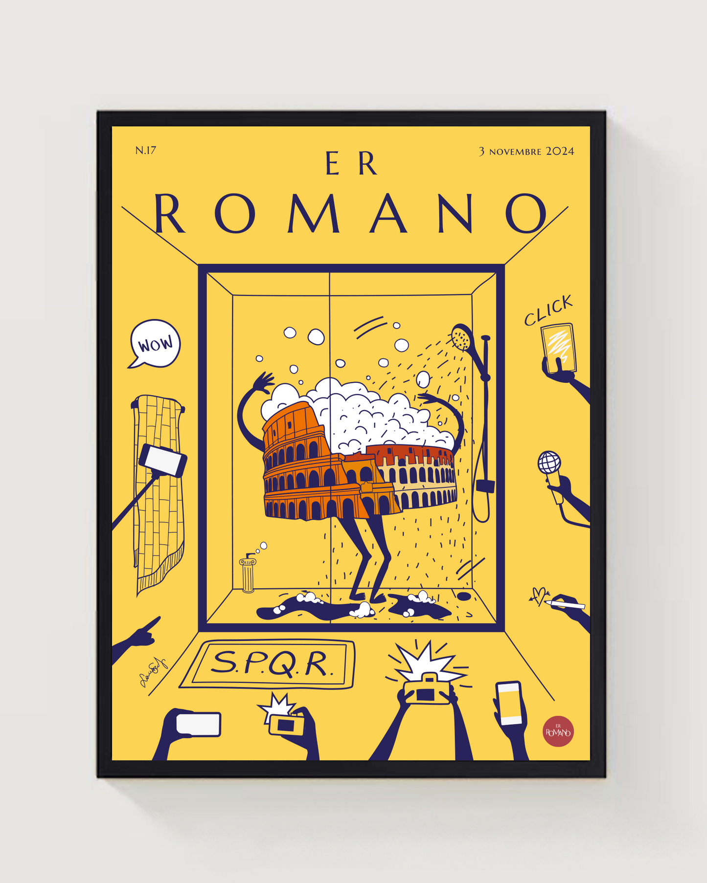 POSTER N. 17 "Vita comune di un Monumento"