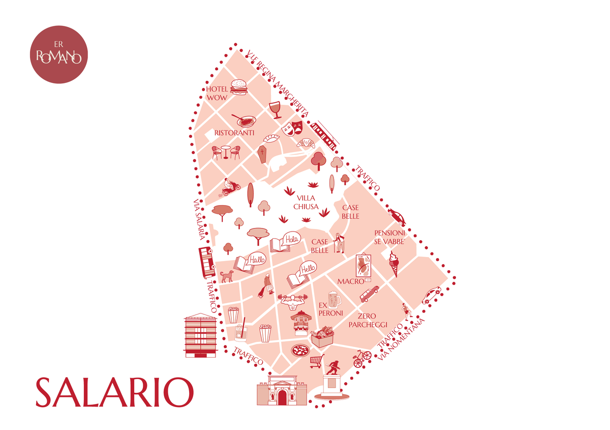Disegno quartiere Salario