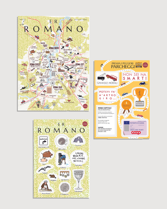 Combinazione Mappa e adesivi