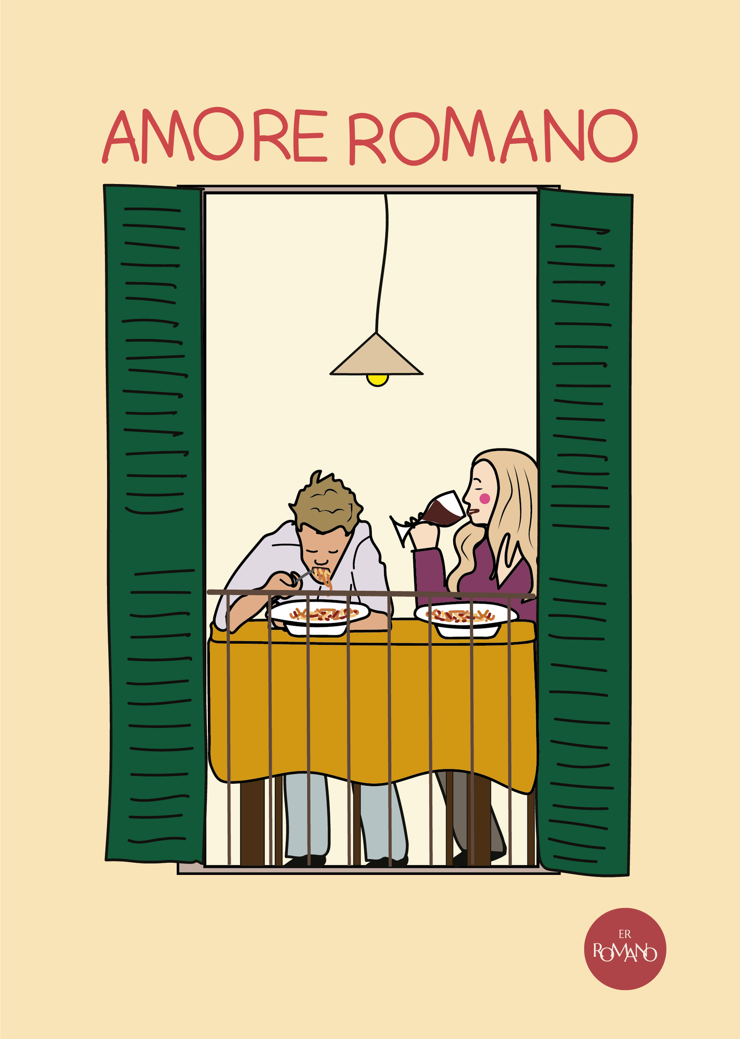 Disegno Amore Romano A5