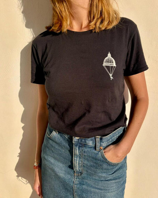 Parachutists T-Shirt - Black