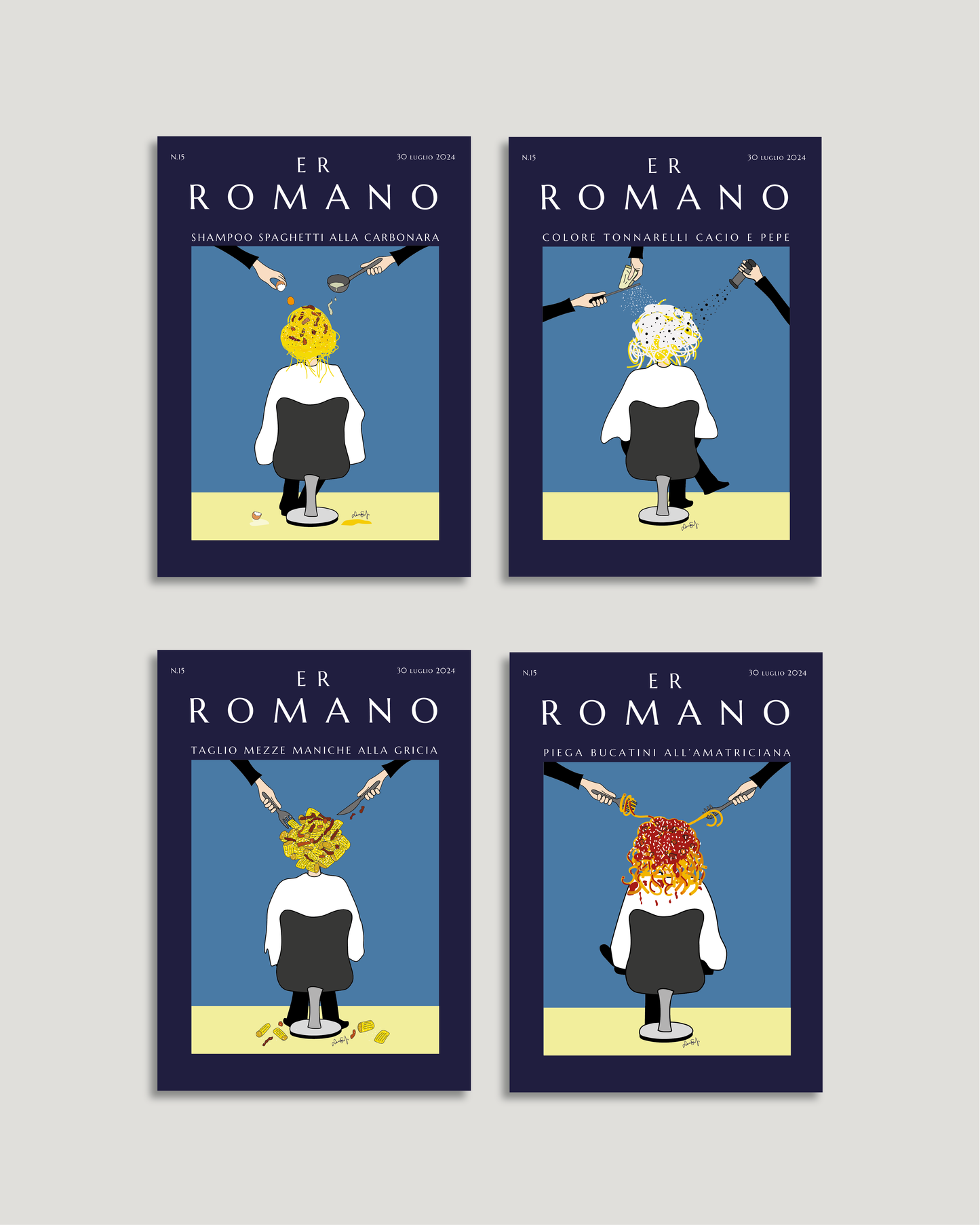 3 Postcards Courtyards Theme