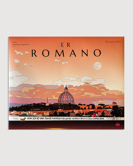POSTER N. 14-2 "The fiery Roman Sky" Limited Edition