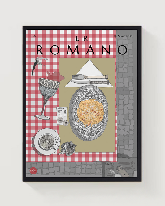 POSTER N.1 "L'arte di mangiare a tavola"