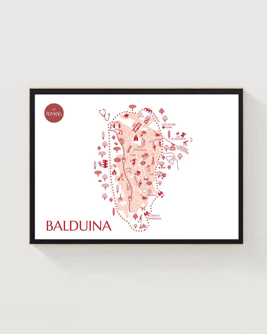 Disegno quartiere Balduina