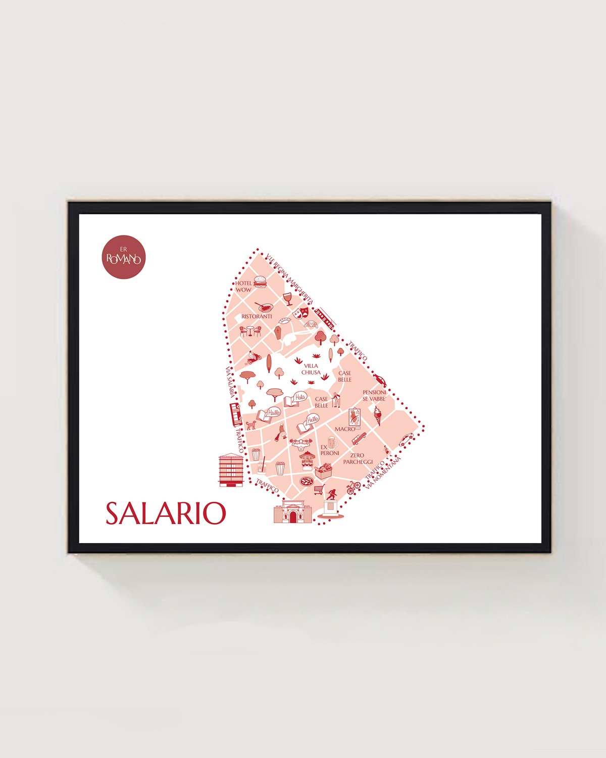 Disegno quartiere Salario