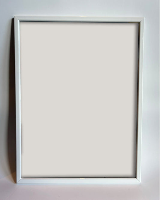 White frame